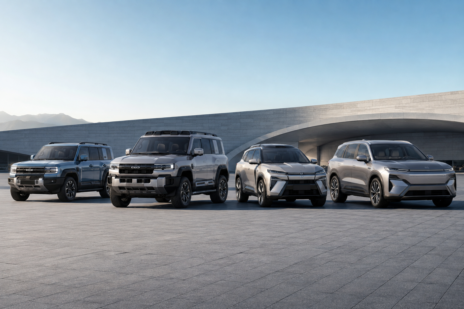 Які моделі BYD Leopard існують?