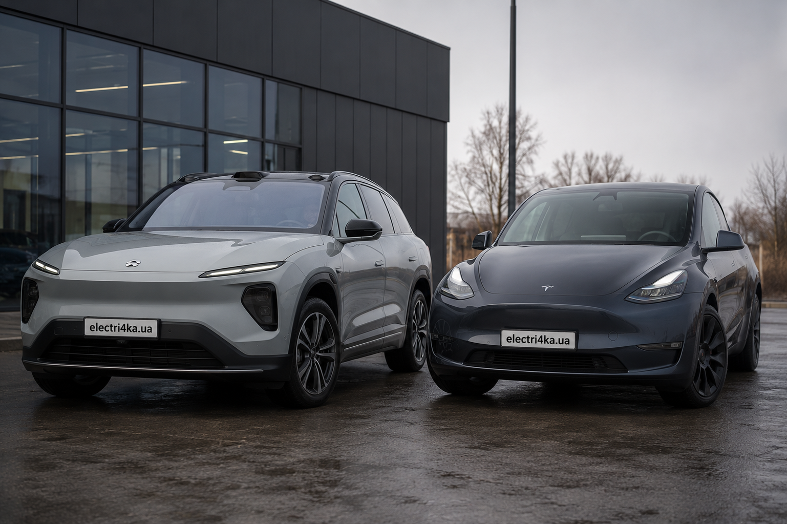 NIO EL6 або Tesla Model Y: порівняння електрокросоверів