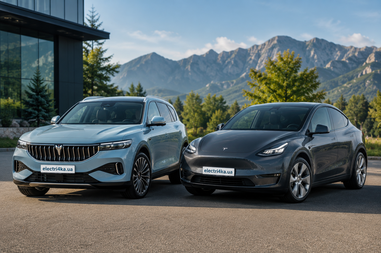 VOYAH FREE або Tesla Model Y: що краще?