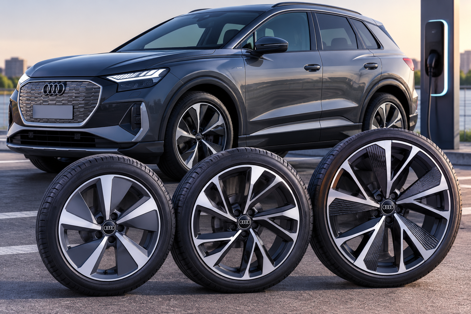 Який розмір коліс у Audi Q4 e-tron?