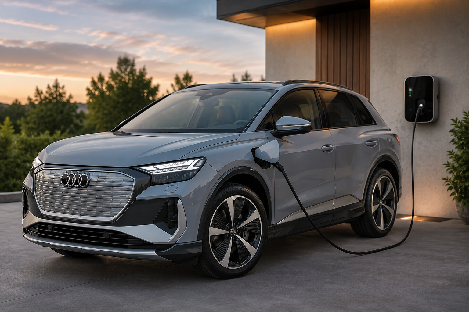 Скільки часу потрібно для зарядки Audi Q4 e-tron?