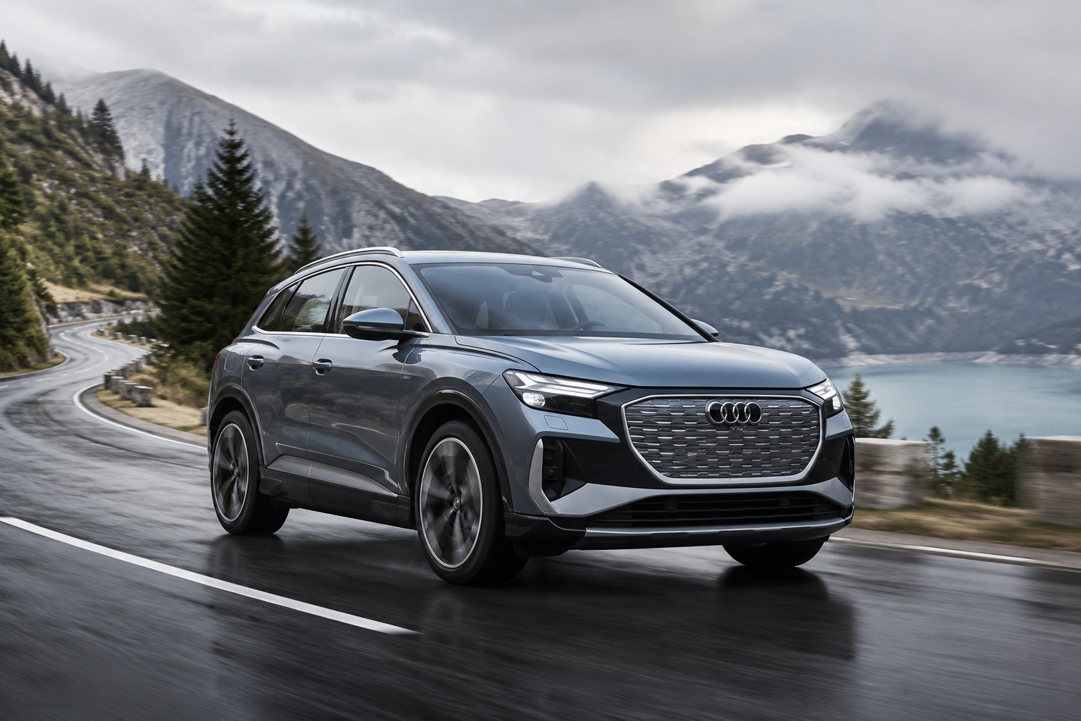 Як працює повний привід Audi Q4 e-tron quattro