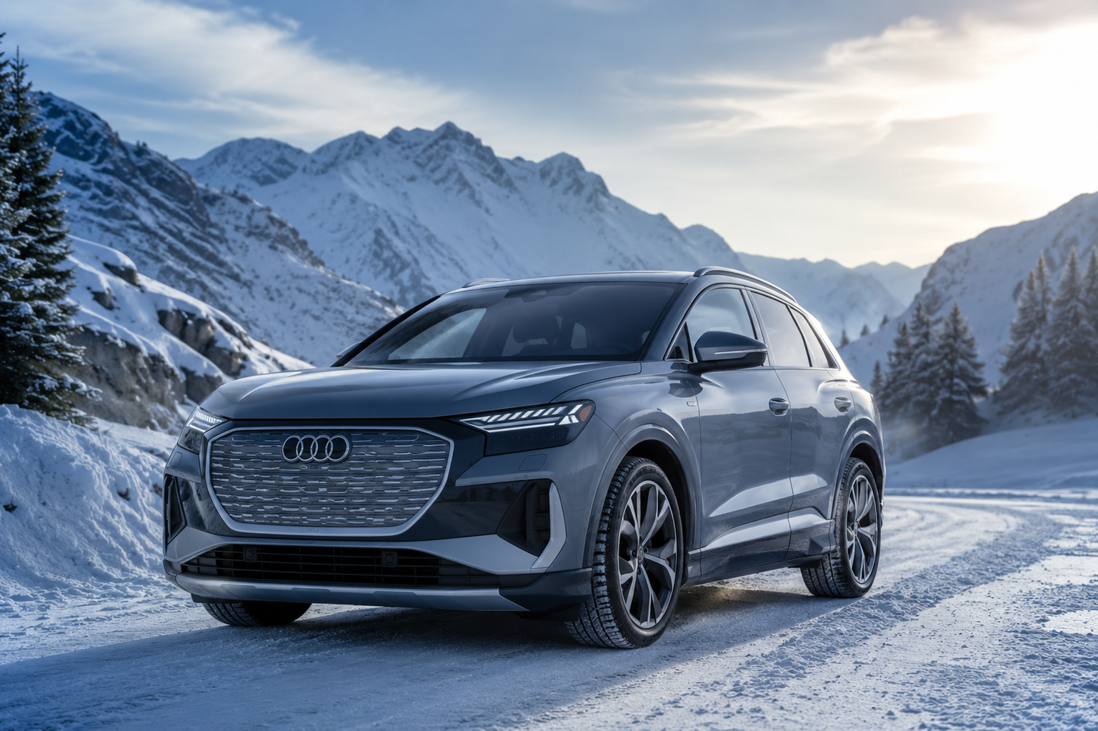 Як впливає холодна погода на батарею Audi Q4 e-tron?