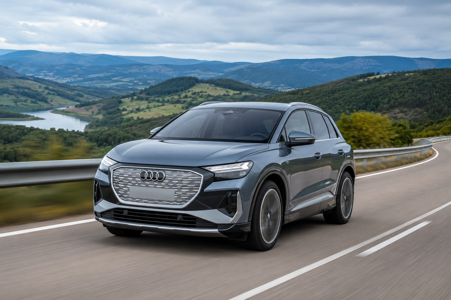 Audi Q4 e-tron: запас ходу за швидкості 90 км/год