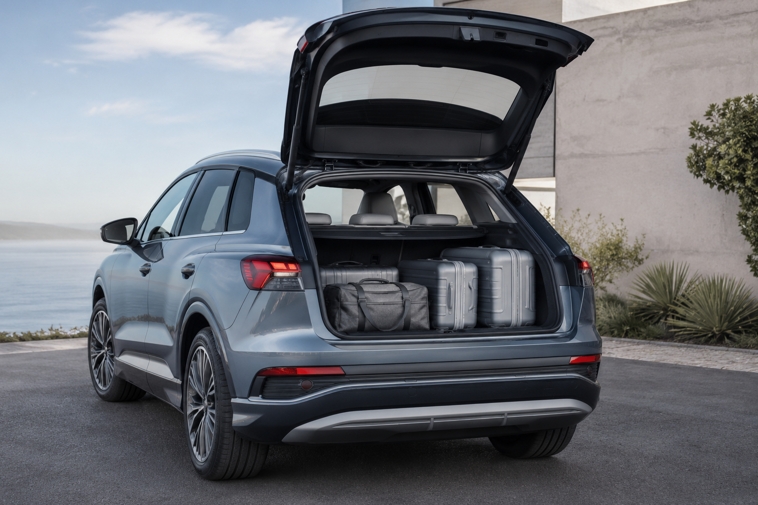 Який об'єм багажника у Audi Q4 e-tron?