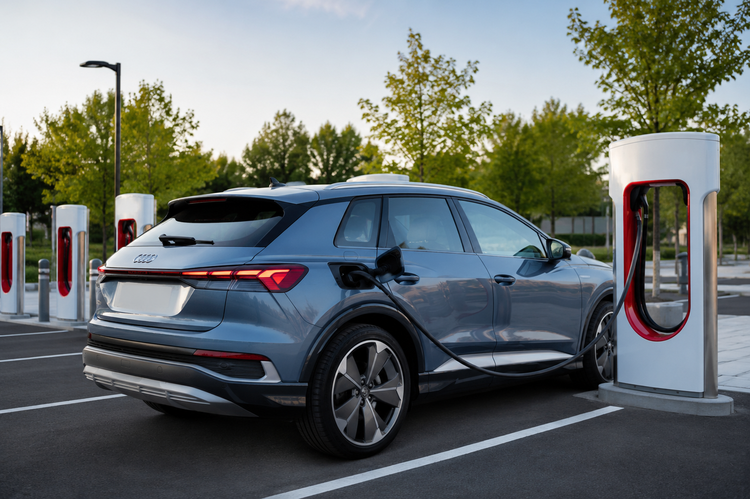Чи можна використовувати Tesla Supercharger для Audi Q4 e-tron?