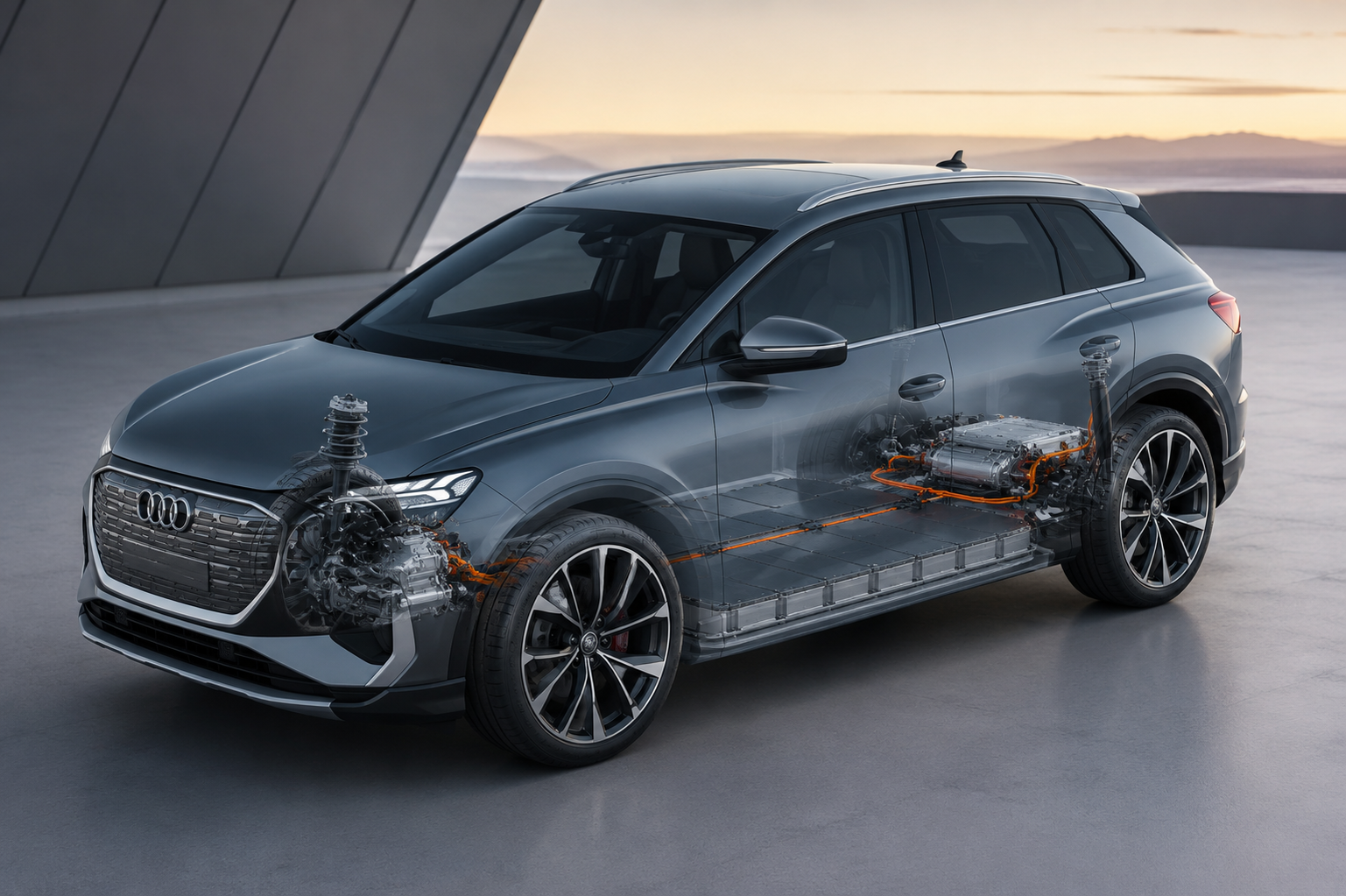 Яка ємність батареї в Audi Q4 e-tron?