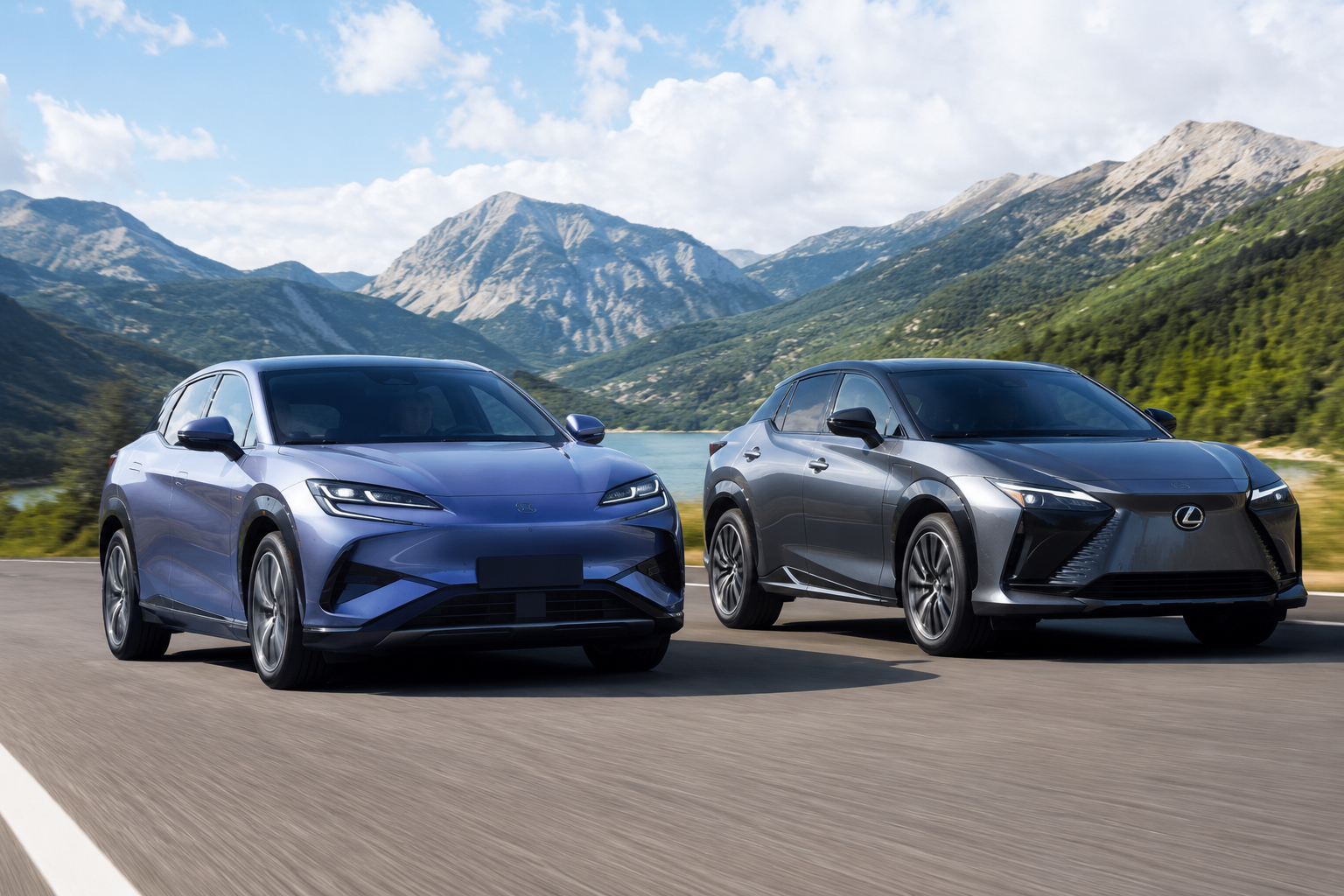 BYD Sea Lion 07 чи Lexus RZ: що краще?