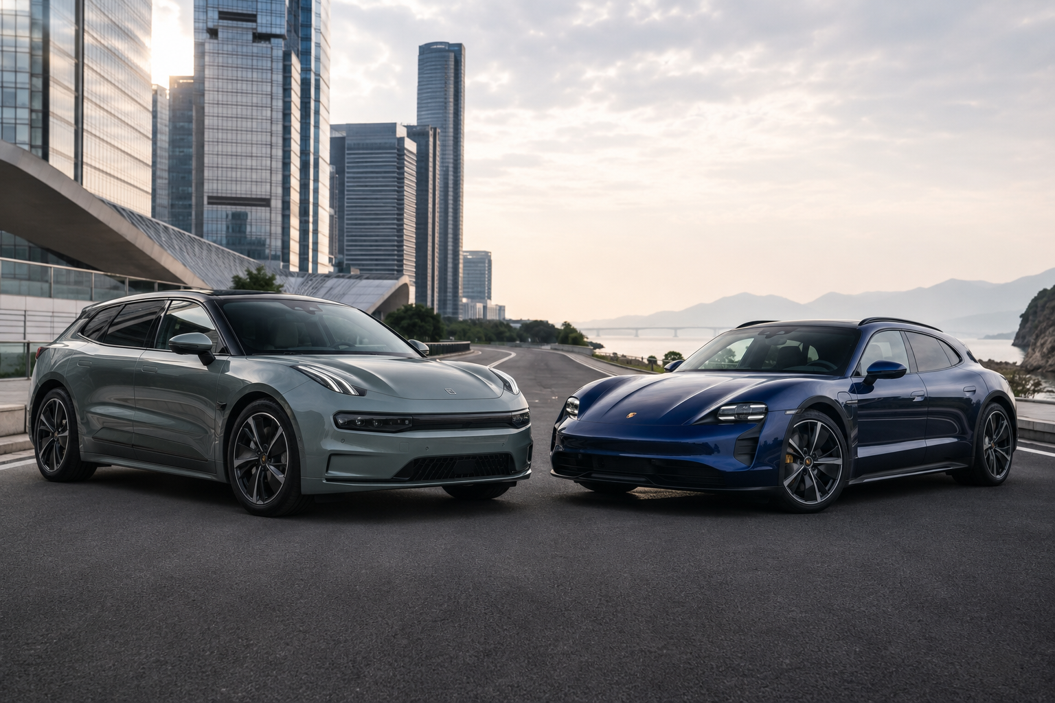 Zeekr 001 і Porsche Taycan Sport Turismo: що краще?